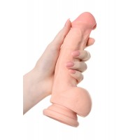 Фото RealStick Elite by TOYFA Реалистичный фаллоимитатор RealStick Elite Damon, TPR, телесный, 20 см