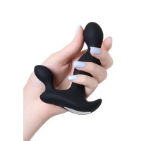 Анальный стимулятор POPO Pleasure by TOYFA Vela, силикон, черный