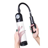 Механическая помпа Sexus Men Training Helmer, ABS-пластик, черная, 70 см