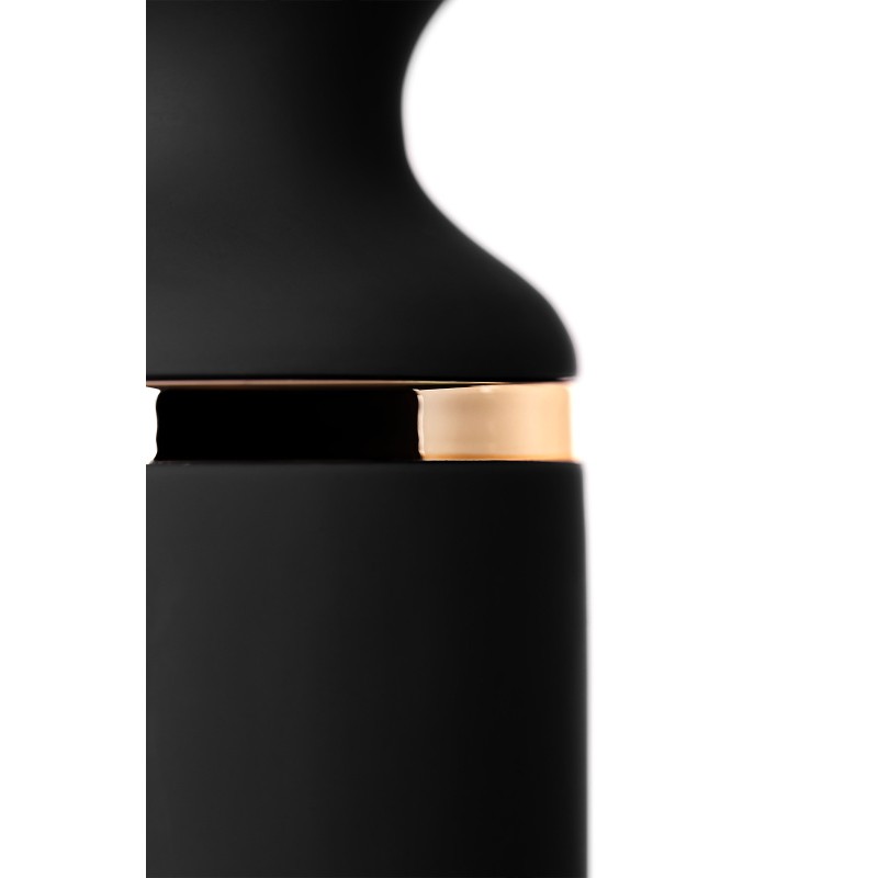 Нереалистичный вибратор Satisfyer Wand-er Woman, ABS пластик, черный, 34 см