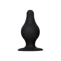 Анальная втулка Erotist Spade S, сайлекспан, чёрный, 8 см