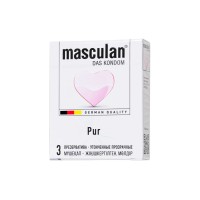 Презервативы masculan  Pur № 3 утонченные, 18,5 см, 5.3 см, 3 шт.