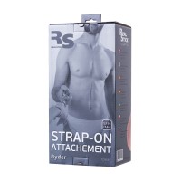Насадка для страпона RealStick Strap-On Ryder, TPR, телесный, 17,9 см