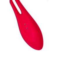 Гибкий вибратор с фиксацией формы Satisfyer Elastic Joy, красный, 20 см