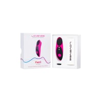 Вибростимулятор клитора в трусики LOVENSE Ferri, силикон, розовый, 7,4 см