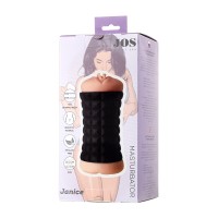 Мастурбатор двусторонний JOS JANICE, TPR, телесный, 14,5 см