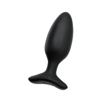 Анальная втулка LOVENSE Hush 2 (M), силикон, черная, 13,5 см