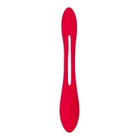 Гибкий вибратор с фиксацией формы Satisfyer Elastic Joy, красный, 20 см