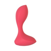 Анальная вибровтулка Satisfyer Backdoor Lover, красная, 11,2 см