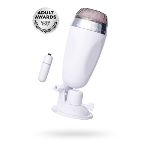 Реалистичный мастурбатор A-Toys by TOYFA Coochy, TPR, белый, 21 см