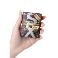 Презервативы Sagami, xtreme, cobra, латекс, 19 см, 5,3 см, 3 шт.