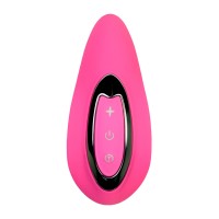 Вибромассажер Nalone Curve, силикон, розовый, 11,5 см