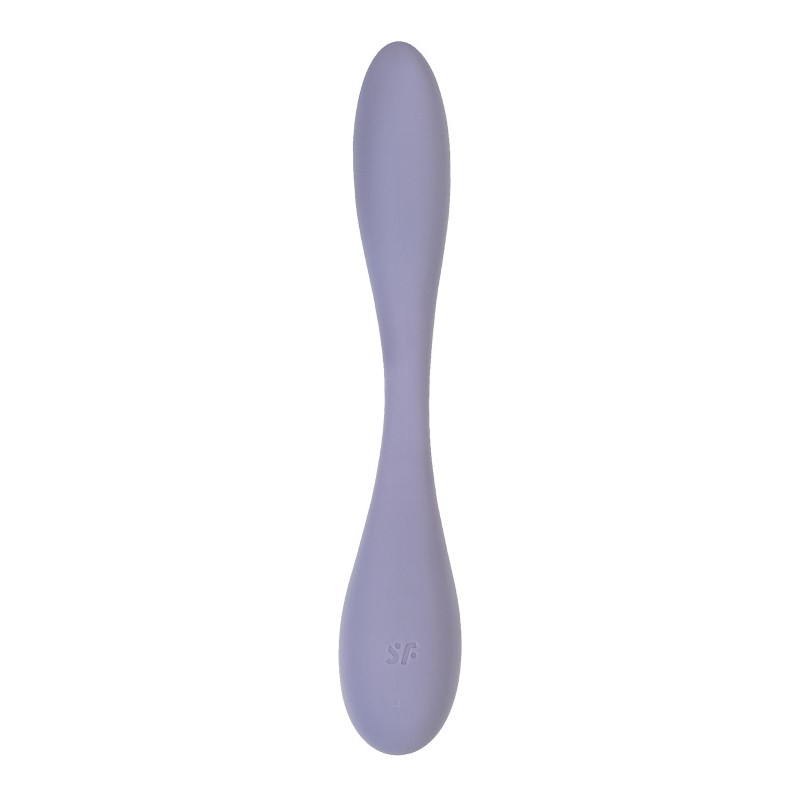 Стимулятор точки G с фиксацией формы Satisfyer G-Spot Flex 5 Connect App, сиреневый, 19,6 см
