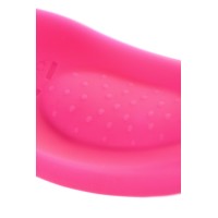 Клиторальный вибратор в трусики JOS FLIRTY, силикон, розовый, 9,3 см