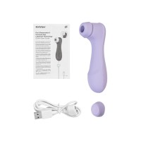 Вакуумный стимулятор клитора Satisfyer Pro 2 Generation 3, Connect App, фиолетовый, 16,4 см