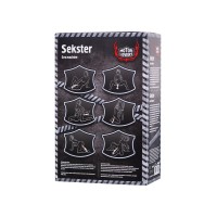 Секс-машина Sekster, MotorLovers by TOYFA, ABS, белая, 29 см