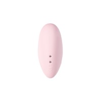 Вакуум-волновой стимулятор клитора с вибрацией Satisfyer Cutie Heart, силикон, розовый, 7,7 см