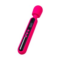 Интимный массажер eroTeq Mashr, силикон, розовый, 23,5 см