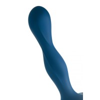 Фаллоимитатор Satisfyer Double Ball-R, силикон, синий, 18 см