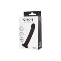 Анальный фаллоимитатор A-Toys Rocus, силикон, черный, 15 см