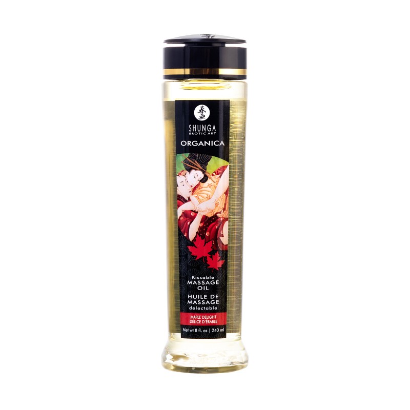Масло массажное Shunga Organica «Кленовое наслаждение» (Maple Delight), 240 мл