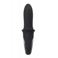 Фото  Анальный вибратор с нагревом Satisfyer Hot Passion Connect App, силикон, черный, 18 см