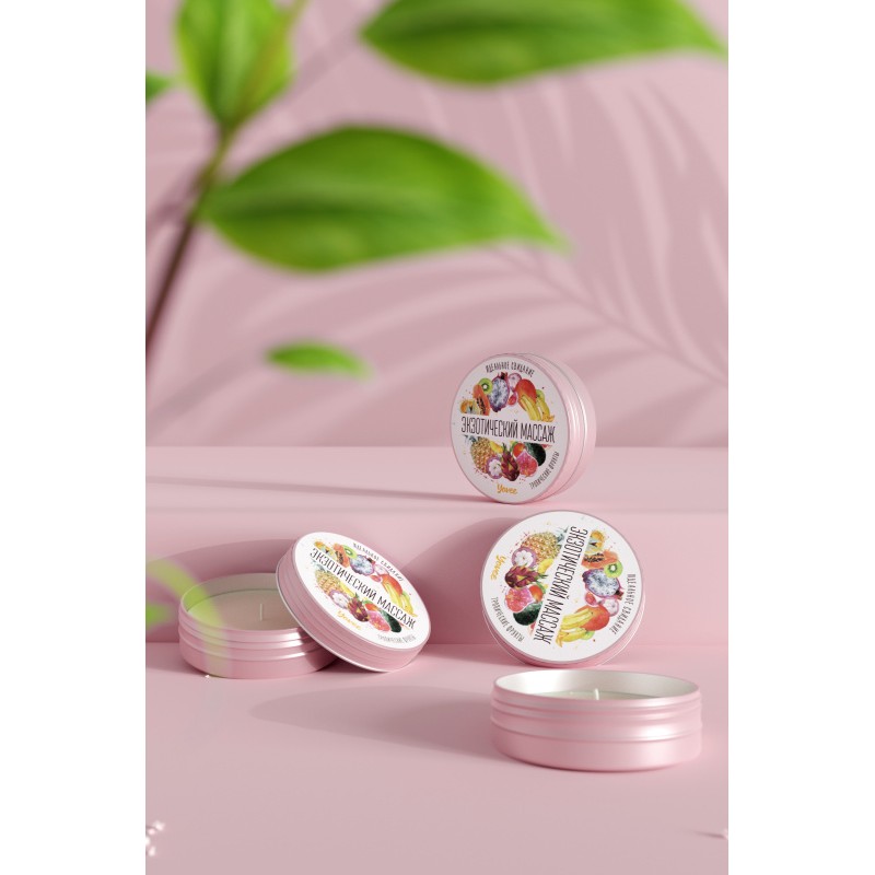 Массажная свеча Yovee «Экзотический массаж», тропические фрукты, 30 мл