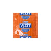 Презервативы Vizit, увеличенного размера, латекс, 18,5 см, 5,2 см, 12 шт.