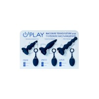 Комплект (Анальная вибровтулка O'Play 3 шт.+ Дисплей)