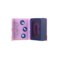 Многофункциональный стимулятор для пар Satisfyer Double Joy Connect App, силикон, фиолетовый, 18 см