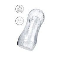 Мастурбатор A-Toys by TOYFA Jelf, ABS пластик, прозрачный, 18,5 см