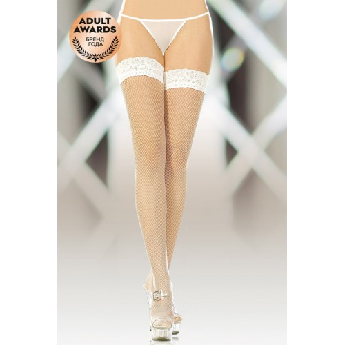 SoftLine Collection, Польша Чулки-сетка (c силик. полосками) SoftLine Collection, белый, M — купить в Минске Изображение SoftLine Collection, Польша Чулки-сетка (c силик. полосками) SoftLine Collection, белый, M