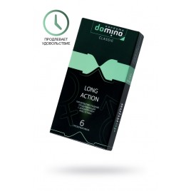 Презервативы Domino, classic, long action, 18 см, 5,2 см, 6 шт. Презервативы Domino, classic, long action, 18 см, 5,2 см, 6 шт.