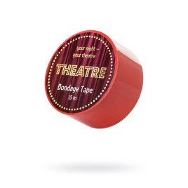 Бондажный скотч Theatre by TOYFA, красный, 15 м.