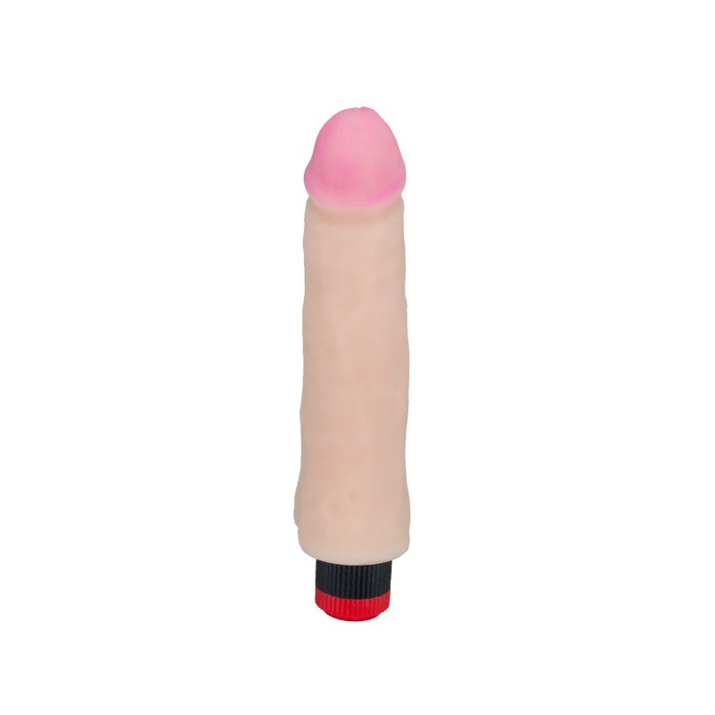 Вибромассажёр-реалистик ANDROID Long LoveToy, TPR, телесный, 17 см