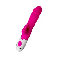 Нереалистичный вибратор A-Toys by TOYFA Mist, силикон, розовый, 25,4 см