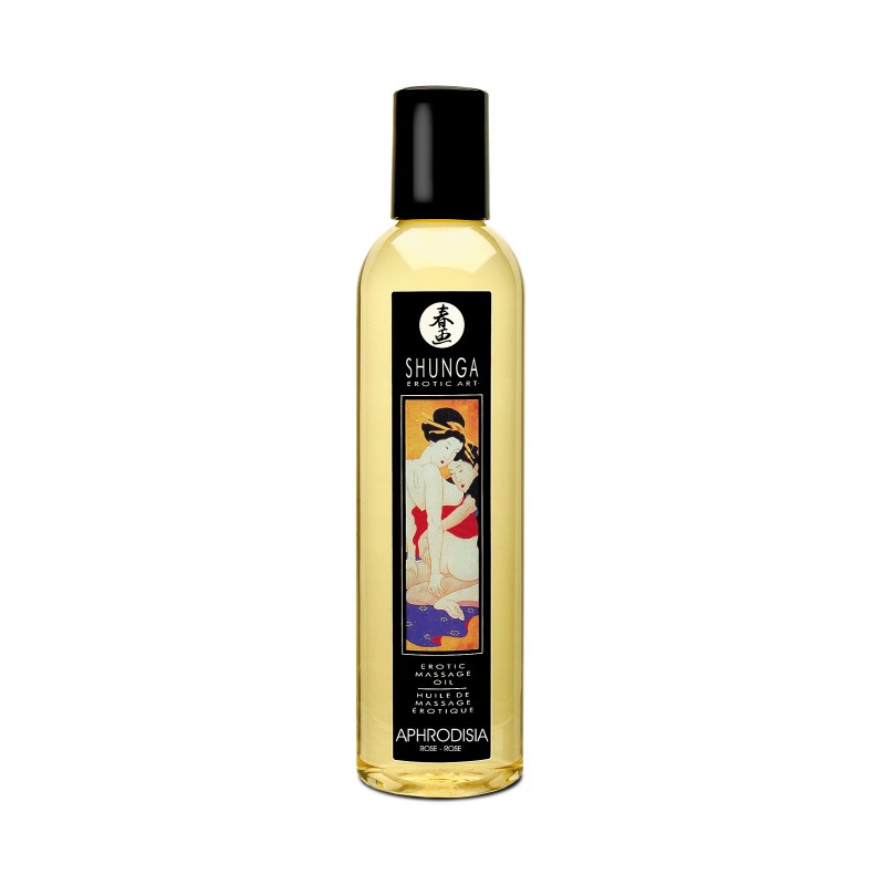 Масло массажное для тела Shunga «Афродизия. Лепестки роз» (Aphrodisia. Rose Petals) 240 мл.