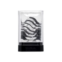 Нереалистичный мастурбатор TENGA Crysta Leaf, TPE, прозрачный, 15,5 см