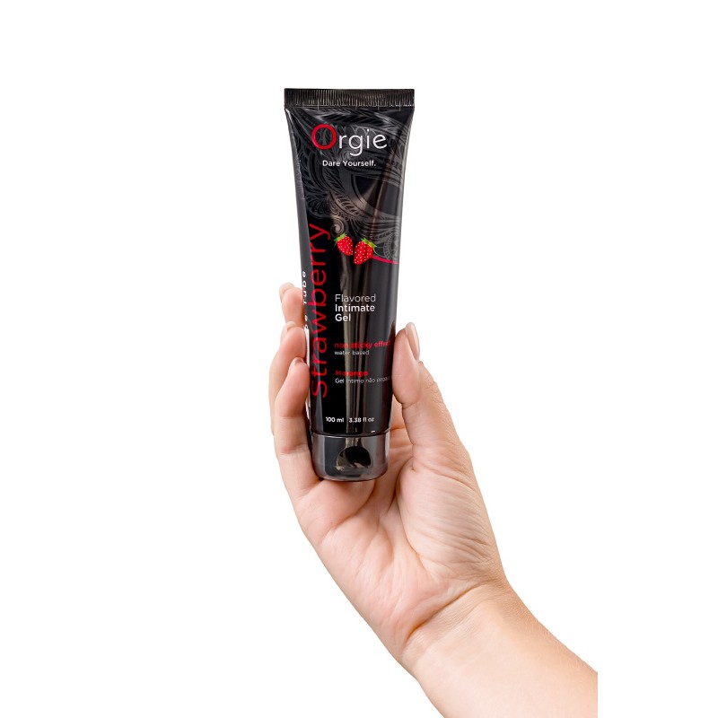 Интимный гель ORGIE LUBE TUBE, водная основа, с клубничным вкусом, 100 мл