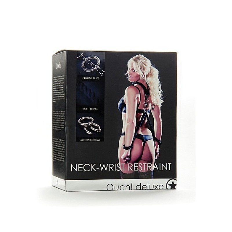 Наручники + ошейник  Neck-Wrist Restraint