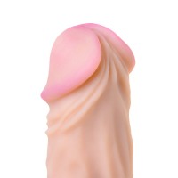 Фаллоимитатор-гигант LoveToy, реалистичный, neoskin, телесный, 24,5 см, Ø 6,7 см