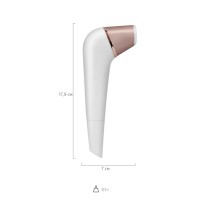 Вакуум-волновой бесконтактный стимулятор клитора Satisfyer Number Two, ABS пластик, белый, 17 см