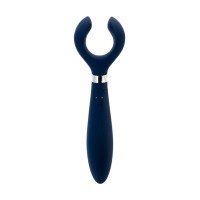 Многофункциональный стимулятор для пар Satisfyer Endless Fun, силикон, синий, 23,5 см.