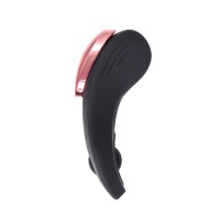 Вибровкладыш в трусики Satisfyer Little Secret Connect App с пультом ДУ, силикон, чёрный, 8,57 см