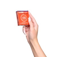 Презервативы Luxe, royal, long love, 18 см, 5,2 см, 3 шт.