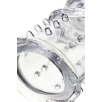 Насадка на пенис A-Toys by TOYFA Kors, TPR, прозрачный, 15,3 см