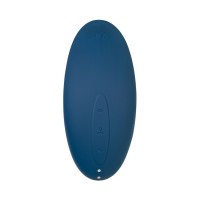 Вакуум-волновой стимулятор клитора с вибрацией Satisfyer Vulva Lover 2, силикон, синий, 11,9 см