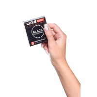 Презервативы Luxe, royal black collection, латекс, гладкие, 18 см, 5,2 см, 3 шт.
