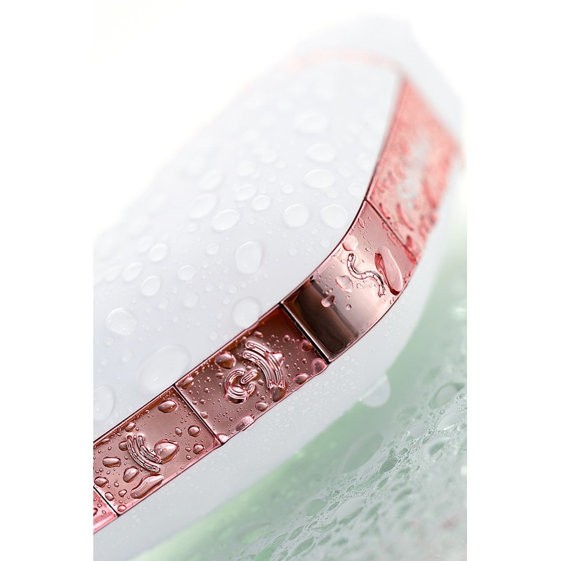 Вакуум-волновой стимулятор с вибрацией Satisfyer Love Triangle Connect App, силикон, белый, 8,8 см