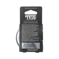 Презервативы Maxus, тонкие, латекс, железный кейс, 18 см, 5,3 см, 3 шт.